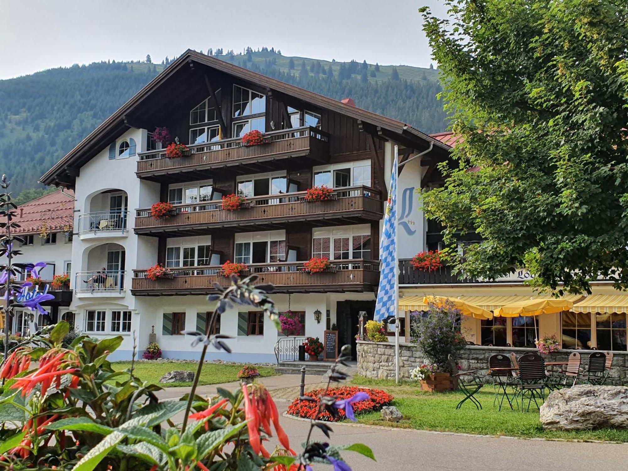 Hotel Alpengasthof Lowen Bad Hindelang Bagian luar foto